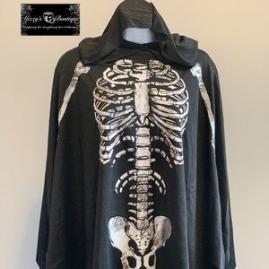 Skeleton Poncho: One Size Fits Most